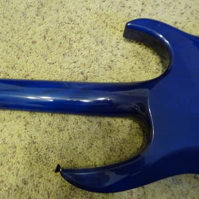 Carvin LB70 1991 Sapphire Blue Transparent - Lefty image 3