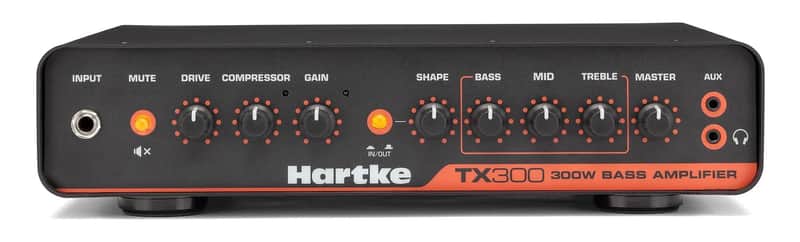 Hartke TX300 300 watt Class D Bass Amp Head image 1