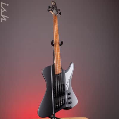 Dingwall D-Roc Standard 4-String Bass Matte Metallic Black image 2