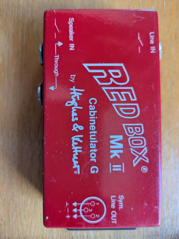 Hughes & Kettner Red Box Mk II Cabinetulator G Direct Box/Cabinet Simulator image 1