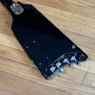 Hondo Alien Headless Electric Bass Guitar 1980s image 7