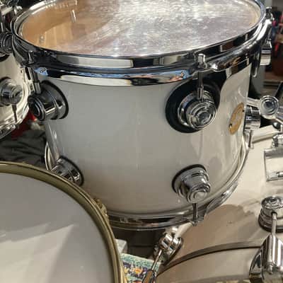 David Palmer's Rod Stewart DW, Collectors Series 4-Piece Custom Maple Set, Stunning! 2008 - White Glass image 19