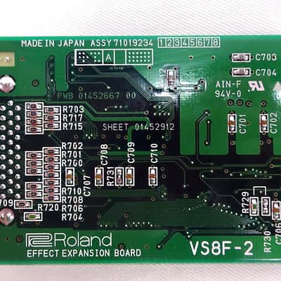 Roland VS8F-2 Effect Expansion Board for V-Studio and V-Mixer | Reverb