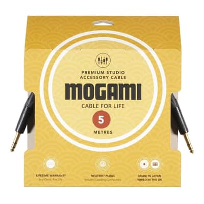 Mogami 1/4 TRS Jack to 1/4 TRS Jack Cable - 5M (J3-25340-J3-5) image 5