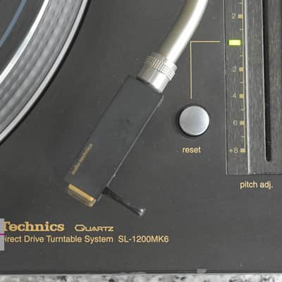 Technics SL-1200MK6 Black Direct Drive DJ Turntable in Good Condition. image 20