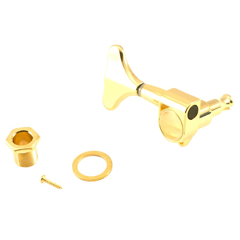 WD Mini Bass Tuning Machines Single Treble Side Machine Gold image 1