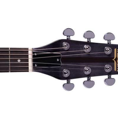 Washburn H10TB Wing Series Hawk Electric Guitar. Trans Black image 4