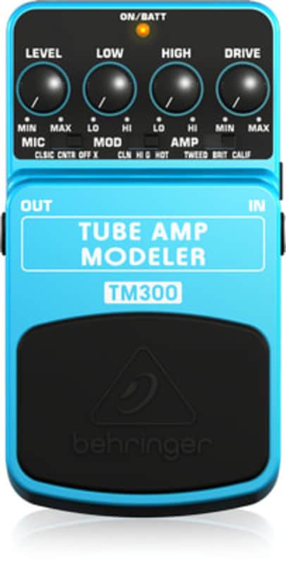 BEHRINGER TM300 TUBE AMP MODELER PEDAL : BRAND NEW :  [DETROIT MODULAR] image 1