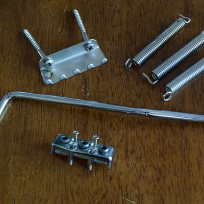Fender System One Tremelo System 1984-87 Chrome (Solid) image 5