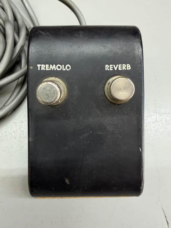 Gibson Amp Switch Reverb Tremolo W 4 Prong Plug 60s image 1