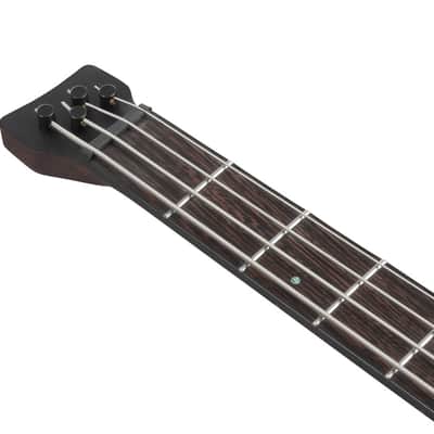 Ibanez EHB Ergonomic Headless Bass 4 String w/Bag - Cosmic Blue Starburst Flat (EHB1500CTF) image 4