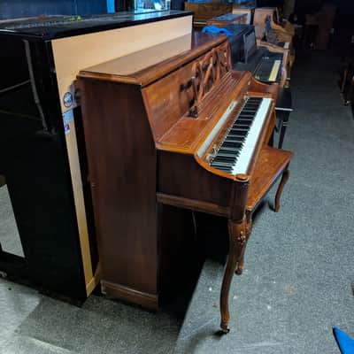 Baldwin Console Piano SN 1478915 USA built 1990s - Cherry image 3