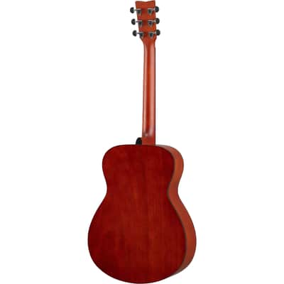 Yamaha FS800J Small Body Solid Top Acoustic Guitar - Natural image 3