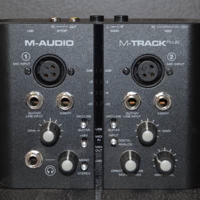 M-Audio M-Track Plus 2 Channel USB Audio Interface – Used image 1