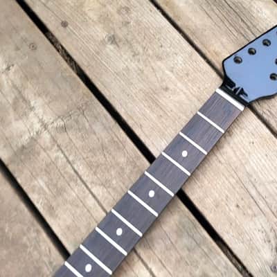 Black Gloss 22 fret Guitar Neck Replacement DIY image 5