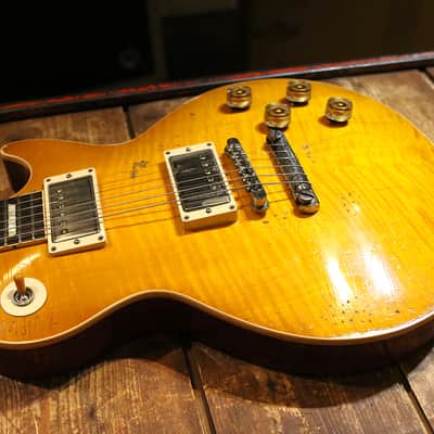 Gibson Custom Shop Paul Kossoff '59 Les Paul Standard (Murphy Aged) 2012 - Aged Green Lemon Burst image 13