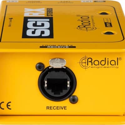 Radial Engineering SGI-STEREO-RX Stereo Studio Guitar Interface, RX Only Must be Used with Stereo TX image 2