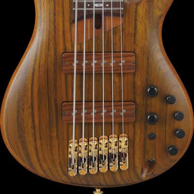 Ibanez SR Prestige 6 String Electric Bass - Mocha Flat (SR5506MHF) image 12
