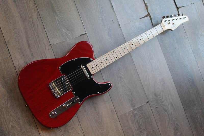 CIMA GUITARS Cima TL Nitro-Red A/A, 3, 95 KG image 1