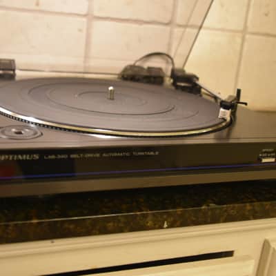 Vintage Optimus Lab 340 Turntable/Record Player image 3