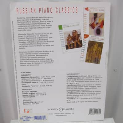 Serge Rachmaninoff Piano Compositions Volume 3 Sheet Music Song Book Songbook image 2