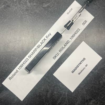 ORIGINAL Roland Replacement SHARP/BLACK Key (LATE REVISION) (106H023) for Jupiter-4, System-100/700, SH-1/2/3/3A/5/7, RS-505, VP-330, Promars, etc
