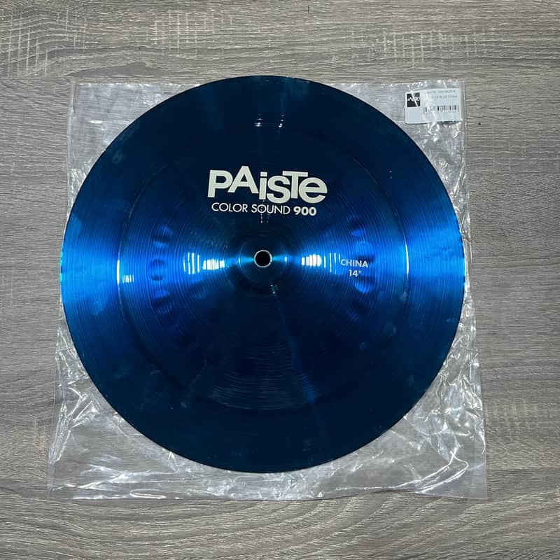 14” Paiste Color Sound 900 Blue China OPEN BOX image 1