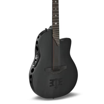 Adamas by Ovation 1598-MEIII Melissa Etheridge Signature Carbon Fiber Top Mid-Depth Cutaway Maple Neck 12-String Acoustic-Electric Guitar w/ABS Case image 1