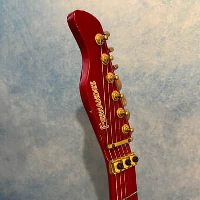 Fernandes LA-115KK Red HSS Made in Japan image 9