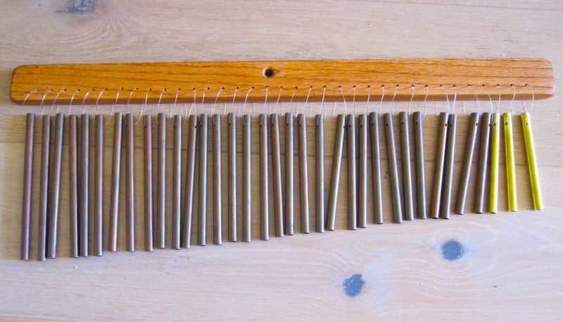 Spectrasound 35-Hollow Brass Tube Wind Chimes, Bar Chimes, Mark