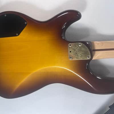 Fender Lyte precision bass 1989-1990 - Honey burst image 9