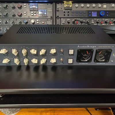 AudioScape Engineering Co. DC-101 D-COMP 2-Channel Limiter / Compressor 2018 - 2021 Green image 1