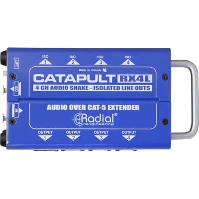 Radial Catapult TX4L CAT-5 Audio Snake image 2