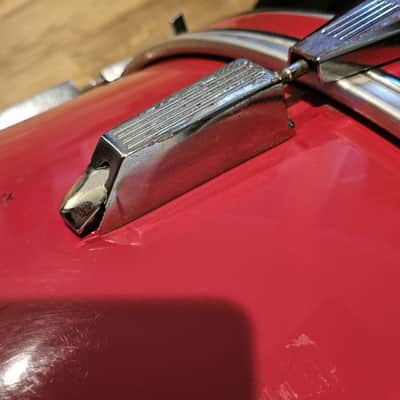 TAMA Rockstar 1980-90's - Mojave Red 22" bass drum image 4