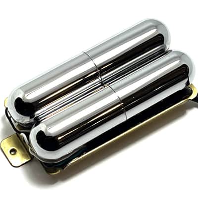 Dragonfire Lipstick Humbucker, Neck Position Specialty Tube Style Pickup, AlNiCo V, Passive, Chrome image 2
