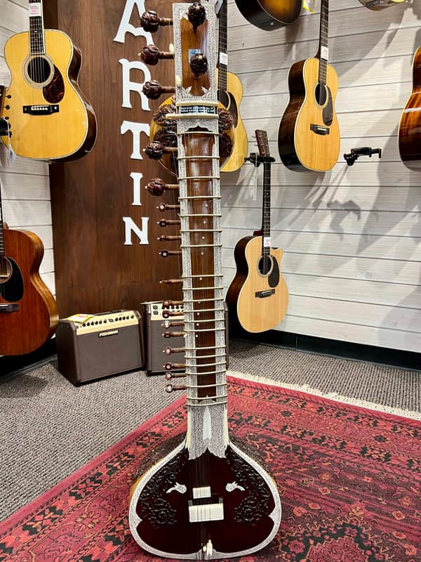 Radha Krishna Sharma Radha Krishna Sitar World String Instrument early 2000's - Natural image 1