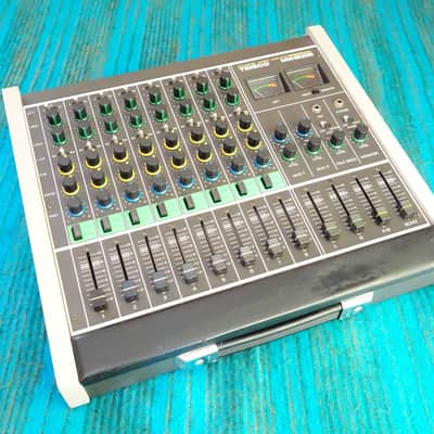 Teisco MX-800E 8-Channel Mixer - Rare 80's Vintage Analog Mixer