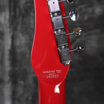 Danelectro D56 Baritone - Red *Free Shipping in the USA* image 6