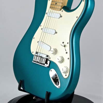 RARE 2001 FENDER AMERICAN SERIES STRATOCASTER AQUA MARINE METALLIC ONLY MADE 1YR image 3