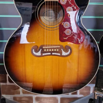 Epiphone EJ200-SCE/VS Vintage Sunburst 2020 Electro Acoustic Guitar image 4