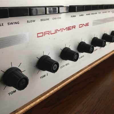ULTRA RARE ELKA DRUMMER ONE DRUM MACHINE / BEATBOX 1969 - KRAFTWERK / CLUSTER / KRAUT ROCK image 6