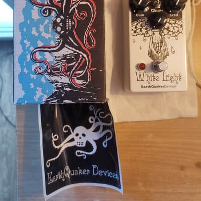 EarthQuaker Devices White Light Overdrive Legacy Reissue 2023 - White / Black Print image 1