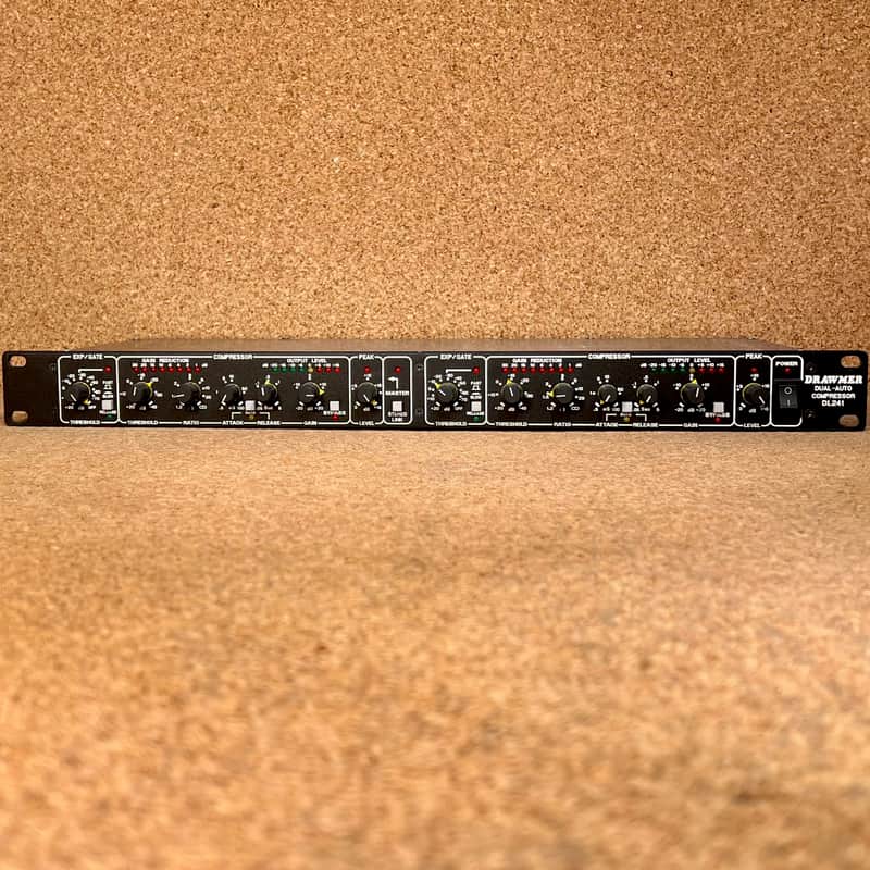 Drawmer DL241 Dual-Auto Compressor with XLR Connectors | Reverb