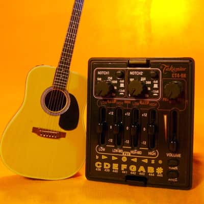 Takamine CT4-DX Dual Parametric Acoustic Guitar Preamp with Built