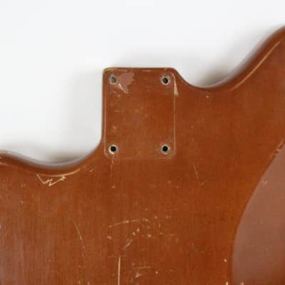1963 Vintage Fender Jazzmaster BODY ~Lightweight 4.5lbs~ Killer RELIC Brown Refin USA 1960s Pre-CBS L-Series image 5