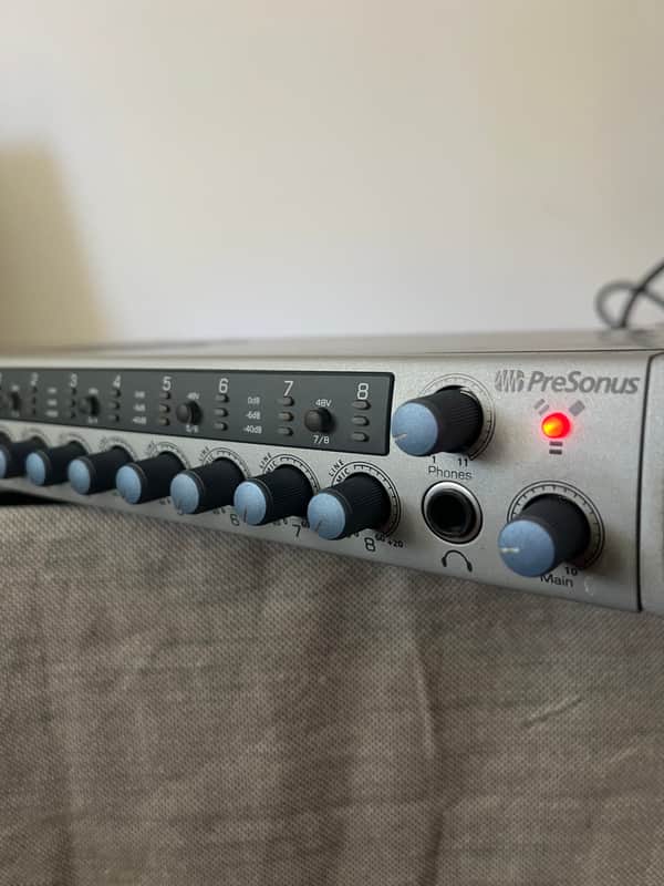 PreSonus Firestudio Project Firewire Audio Interface 2010s - Silver image 1