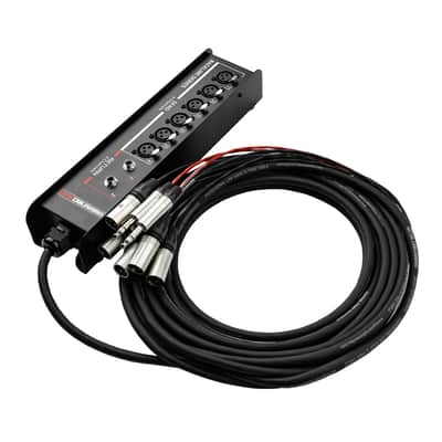 Gator Cableworks Backline Series 6x2 Drop Snake - 20 Ft - Open Box image 1