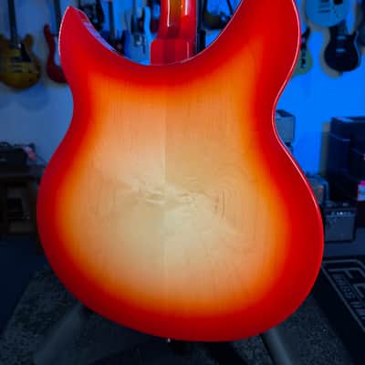 Rickenbacker 330/12 Fireglo Semi-Hollow Electric Guitar, with Ric Case, 706 image 9
