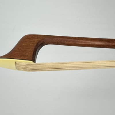 Shamrock design- silver mounted 4/4 cello bow image 8