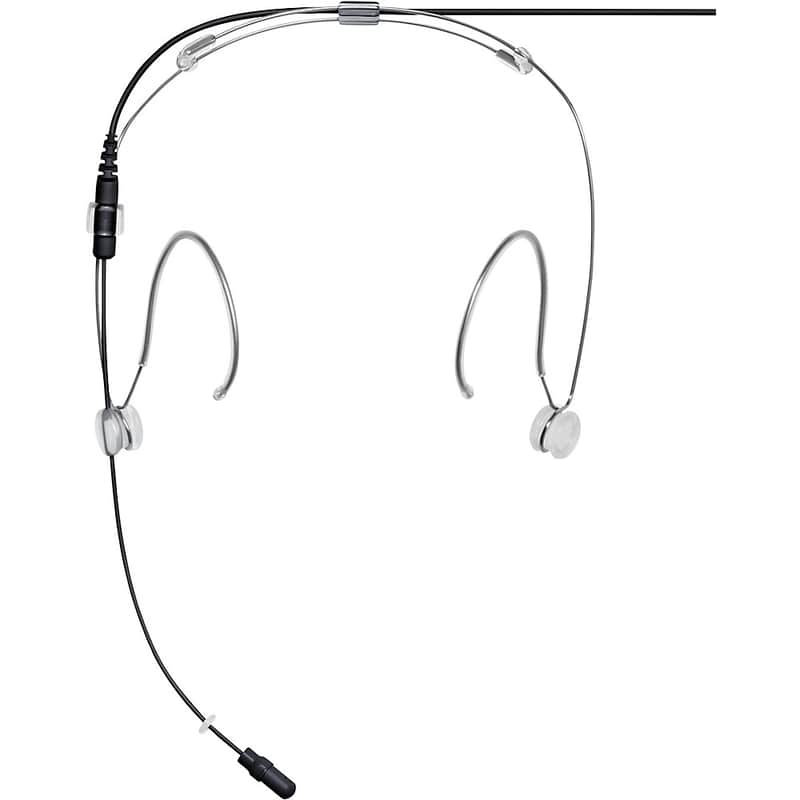Shure DH5 DuraPlex Omnidirectional Headset Microphone Regular LEMO Black image 1